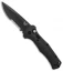 Benchmade Claymore Automatic Knife Black Grivory (3.6" Black Serr) 9070SBK