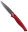 Piranha DNA Automatic Knife Red Tactical (3.25" Black)