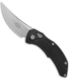Microtech Brachial Automatic Knife Black Aluminum (3.25" Stonewash)
