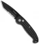 Boker Magnum Tanto Automatic Knife Black (3.25" Black Serr) 01BO018S