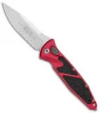 Microtech Socom Elite S/E Automatic Knife Red (4" Stonewash Ser) 160A-11RD