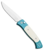 Pro-Tech Brend 2 Small Automatic Knife Teal Ivory Micarta (2.9" Satin) 1251