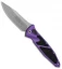 Microtech Socom Elite S/E Automatic Knife Purple (4" Stonewash) 160A-10PU