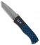 Emerson  CQC-7 Tanto Automatic Knife Blue/Black G-10 (3.25" Stonewash)