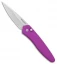 Pro-Tech Newport Automatic Knife Purple (3" Stonewash) 3405-Purple