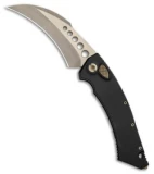 Microtech Custom Hawk Automatic Knife Apocalyptic (4" Two Tone Bronze) 507-MCK