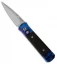 Pro-Tech Godson Automatic Knife w/ Jazz Handle G-10 Scales (Satin PLN) 703