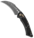 Marfione Custom Hawk Automatic Knife Stingray Skin (CTS-XHP Core Damascus)