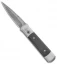 Pro-Tech Custom Godfather Automatic Knife Steel/Carbon Fiber (4" Damasteel)