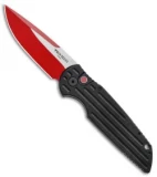 Pro-Tech Red Devil TR-3 Automatic Knife Black (3" Two-Tone)