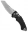 Hogue Knives EX-A05 Wharncliffe Automatic Knife Black (3.5" Stonewash) 34520
