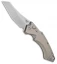 Hogue Knives EX-A05 Wharncliffe Automatic Knife FDE (4" Stonewash)  34504