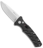 Boker Mini Strike Automatic Knife Black Aluminum (2.6" Stonewash D2)