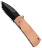 D Rocket Design Shamsher Paw Claw Automatic Knife Copper (2" Black)