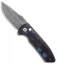 Pro-Tech SBR PK #9 Custom Anodized Automatic Knife (2.6" Stonewash)