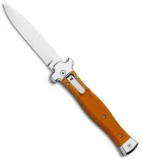 AGA Campolin Zero Italian Leverlock Automatic Knife Orange Al (3.75" Tumbled)