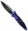 Microtech Socom Elite S/E Automatic Knife Purple (4" Two-Tone) 160A-1PU