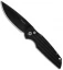 Pro-Tech Tactical Response TR-3 Automatic Knife w/Grooves (3.5" Black) BT