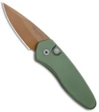 Pro-Tech Sprint Desert Warrior Automatic Knife OD Green (1.95" Copper)