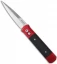 Pro-Tech Godfather Automatic Knife Red w/ Black G10 (4" Satin Plain) 915-RED