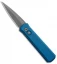 Pro-Tech Godson Blue Automatic Knife (3.15" Bead Blast)