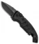 Hogue Knives CA Legal A01 Microswitch Automatic Knife Black (1.8" Black)