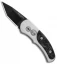 Pro-Tech Runt J4 Tanto Automatic Knife Marbled Carbon Fiber (1.94" Stonewash)