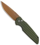 Pro-Tech TR-3 Desert Warrior Tactical Response Automatic Knife (3.5" Copper)