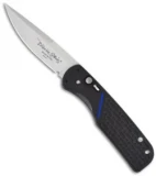Meyerco Blackie Collins Thin Blue Line Automatic Knife (3.2" Bead Blast) USA