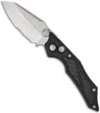 Microtech Select Fire Dual Action Automatic Knife (3.5" Stonewash Serr) 128-11