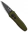 Kershaw Launch 4 CA Legal Automatic Knife OD Green (1.9" Damascus) BHQ Exclusive