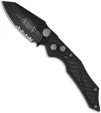 Microtech Select Fire Dual Action Automatic Knife (3.5" Black Serr) 128-2