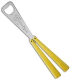 BB Barfly Bottle Opener Butterfly Trainer (Yellow)