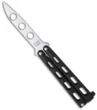 Bear & Son 113BTR Small Butterfly Knife Trainer w/Black Handle (3.3" Dull)