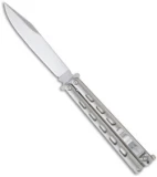 Cold Steel Arc-Angel Clip Point Butterfly Knife (4.75" Satin) 96 BSCW