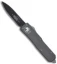 Microtech Dark Grey UTX-85 D/A OTF Automatic Knife (Black PLN)