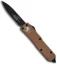 Microtech Copper UTX-85 D/A OTF Automatic Knife (Black PLN) 125-1C