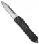 Microtech Daytona D/A OTF Automatic Knife w/ CF (3.25" Stonewash Serr) 124-11