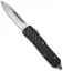 Microtech Daytona D/A OTF Knife w/ Carbon Fiber (3.25" Stonewash Plain) 124-10