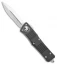 Microtech Combat Troodon OTF Knife D/E Dagger (3.8" Stonewash Serr) 142-11