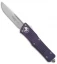 Microtech Combat Troodon S/E OTF Automatic Knife Purple (3.8" BB) 143-7PU