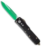 Microtech UTX-85 Jedi Master D/A OTF Automatic Knife (3.125" Green ) 231-1JM
