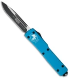 Microtech UTX-70 D/A OTF S/E Automatic Knife Turquoise (2.4" Black) 148-1TQ