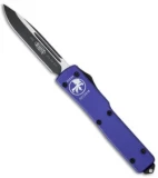 Microtech UTX-70 D/A OTF S/E Automatic Knife Purple (2.4" Black) 148-1PU
