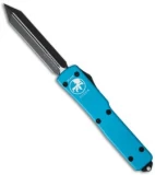 Microtech UTX-70 Spartan OTF Automatic Knife Turquoise (2.4" Black) 249-1TQ