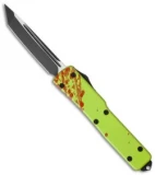Microtech UTX-70 Tanto OTF Automatic Knife Zombie (2.4" Black) 149-1Z