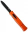AKC 077 Concord OTF Automatic Knife Orange (3.25" Black Flat)