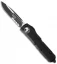 Microtech UTX-85 S/E OTF Automatic Knife Tactical (Black Serr Elmax) 231-2T