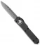 Microtech UTX-70 S/E OTF Automatic Knife Black (2.4" Damascus)