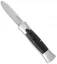 AKC 007 Concord OTF Automatic Knife White/Black (2.75" Satin Flat)